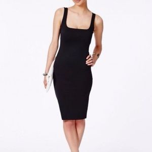 ZARA Black Midi Dress